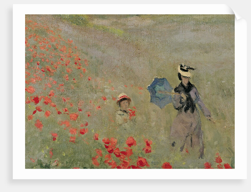 Wild Poppies, near Argenteuil, 1873 by Claude Monet