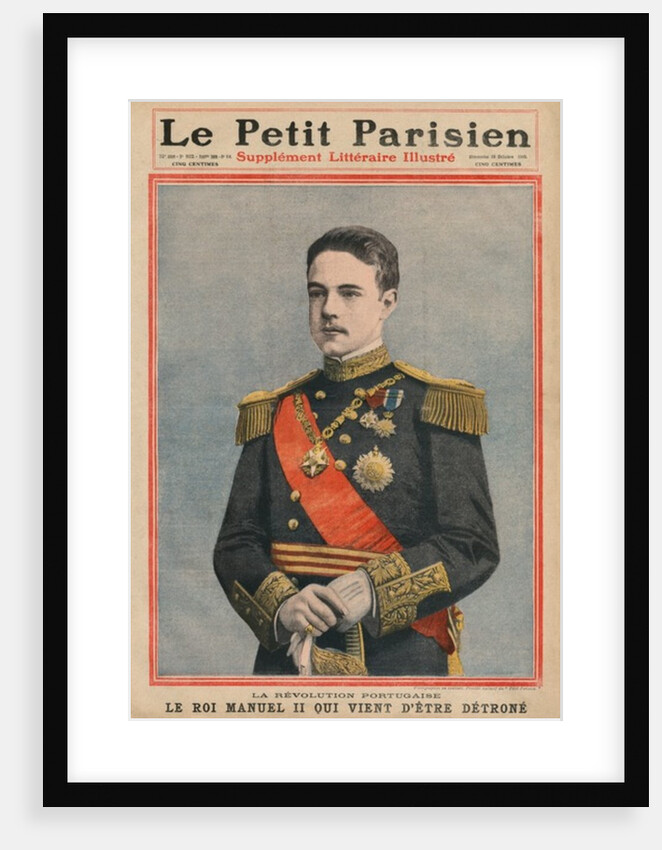 Portuguese Revolution, King Manuel II of Portugal has just been dethroned by French School