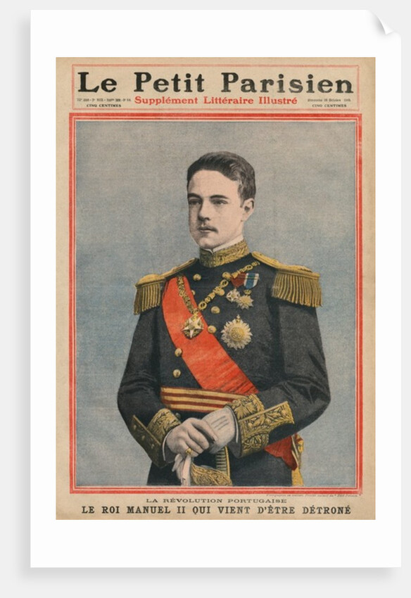 Portuguese Revolution, King Manuel II of Portugal has just been dethroned by French School