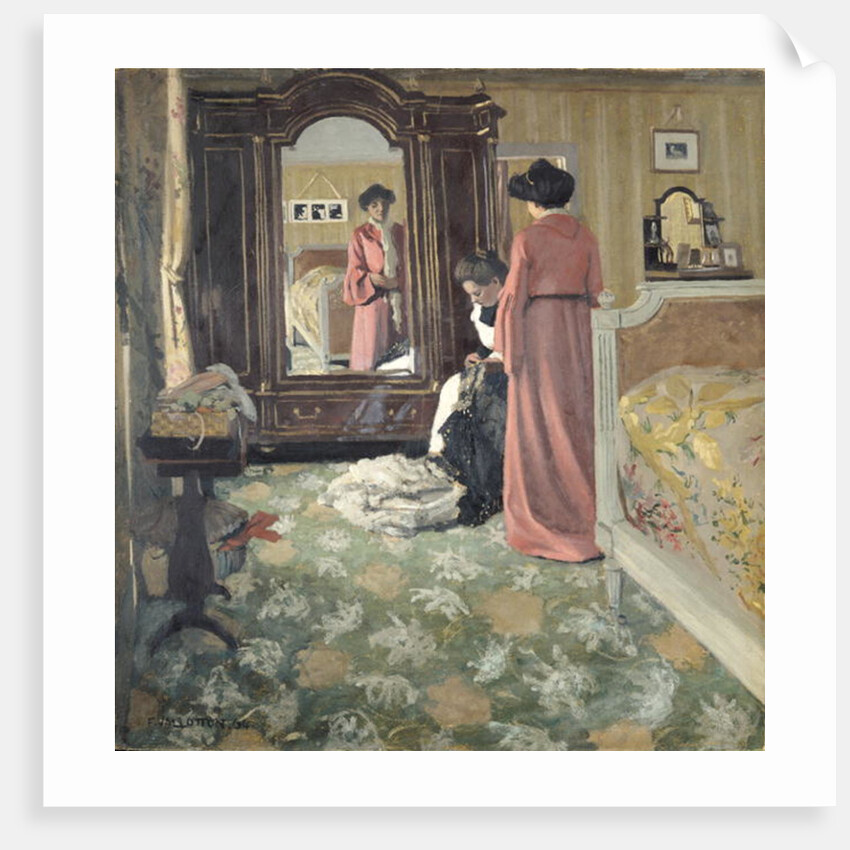 Interior, 1904 by Felix Edouard Vallotton