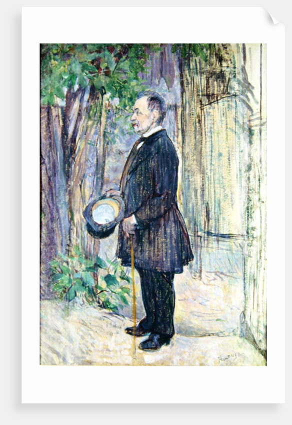 Monsieur Henry Dihau, 1891 by Henri de Toulouse-Lautrec