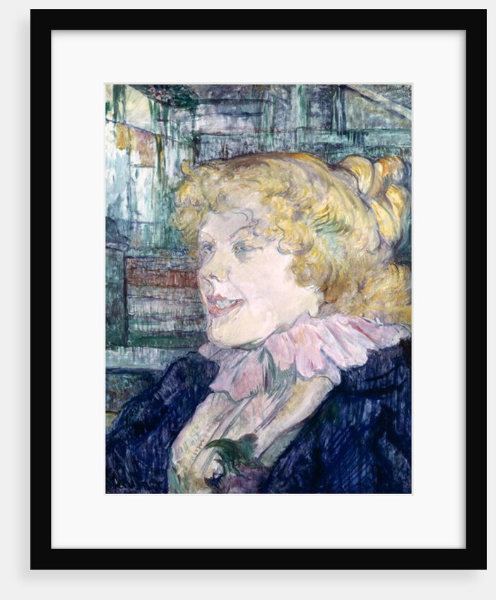 The English Girl from 'The Star' at Le Havre, 1899 by Henri de Toulouse-Lautrec