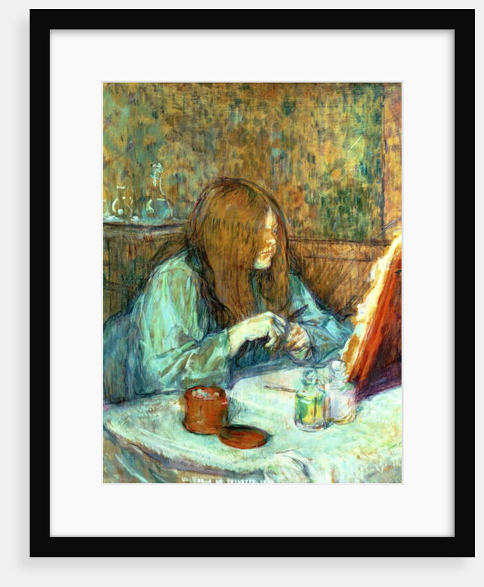 Madame Poupoule at her Toilet, 1898 by Henri de Toulouse-Lautrec