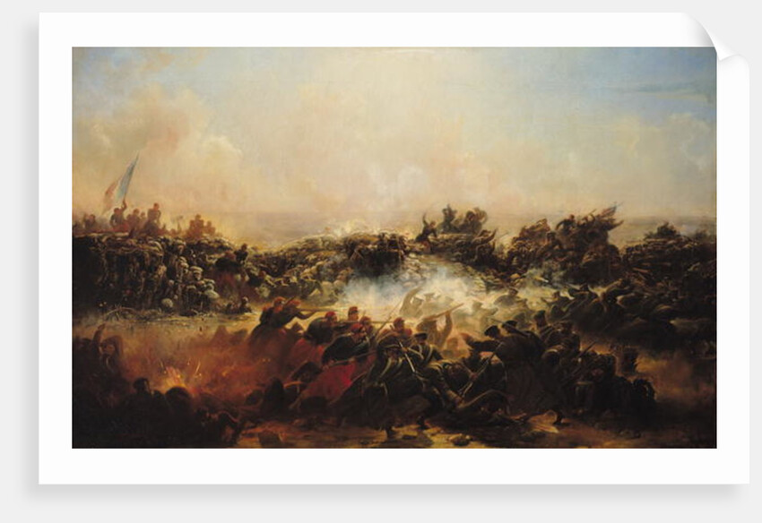 The Battle of Sebastopol by Jean Charles Langlois