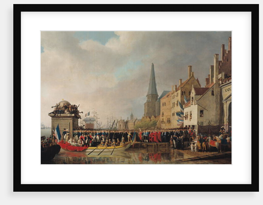 Entry of Bonaparte, as First Consul, into Antwerp on 18th July 1803, 1807 by Mathieu Ignace van Bree