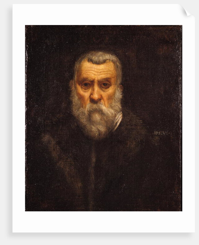 Self Portrait by Jacopo Robusti Tintoretto