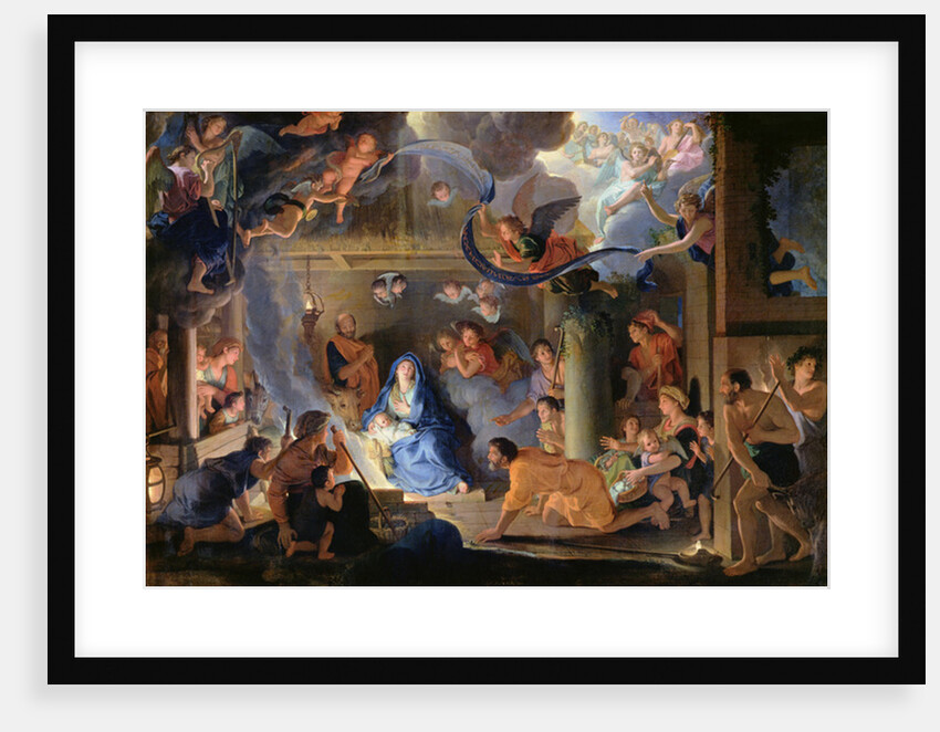 Adoration of the Shepherds, 1689 by Charles Le Brun