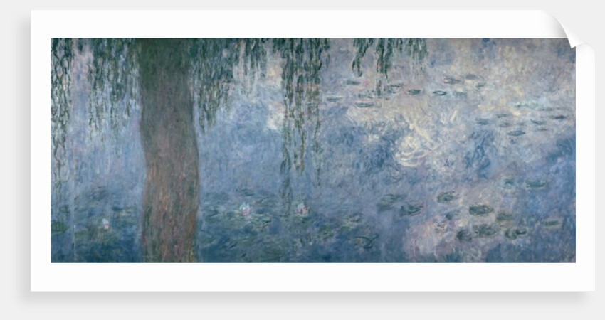 Waterlilies: Morning with Weeping Willows, 1914-18 by Claude Monet