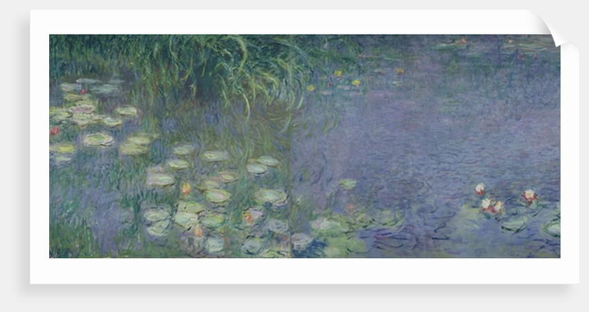 Waterlilies: Morning, 1914-18 by Claude Monet