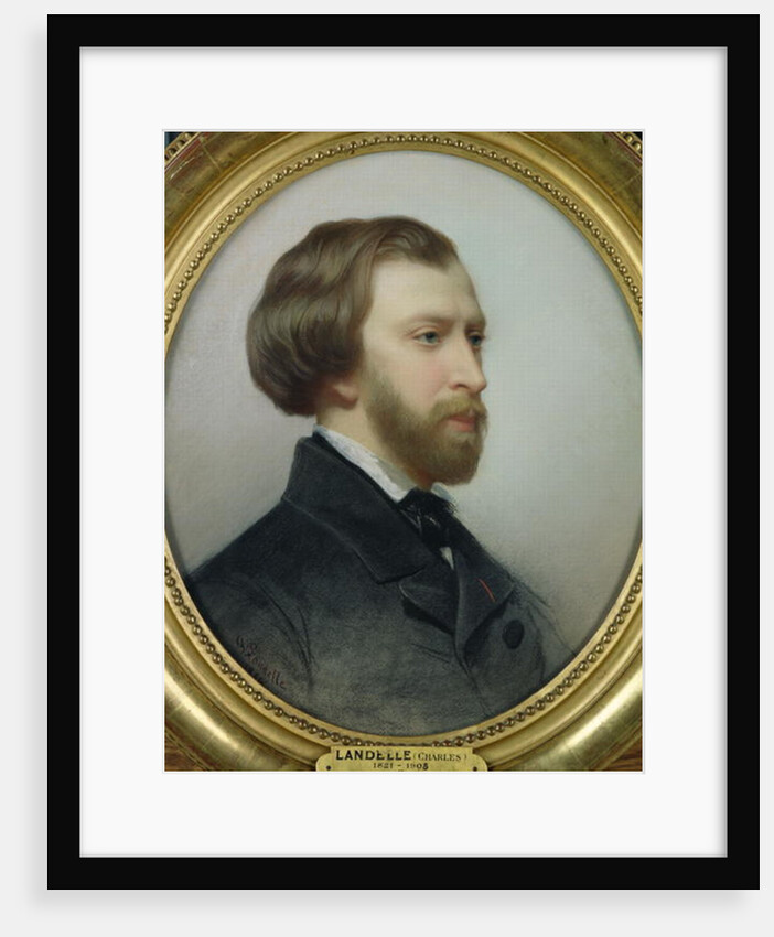 Portrait of Alfred de Musset 1854 by Charles Landelle