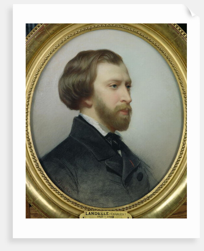 Portrait of Alfred de Musset 1854 by Charles Landelle
