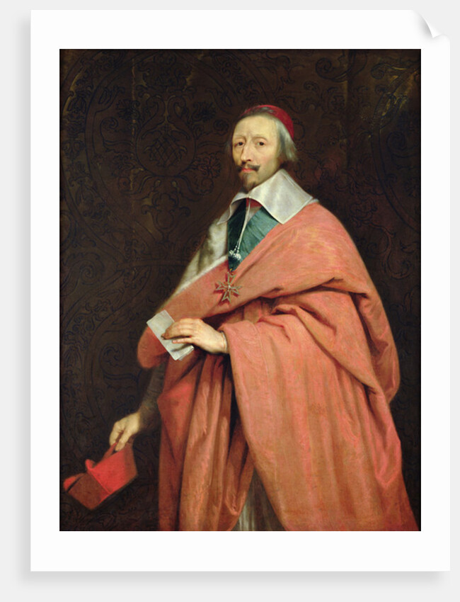 Cardinal Richelieu c.1639 by Philippe de Champaigne