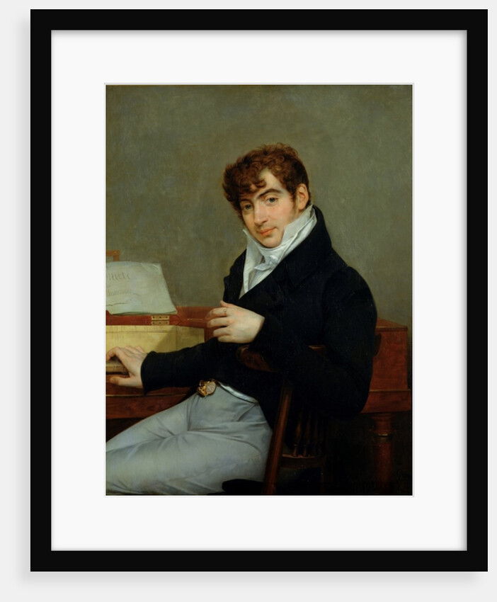 Portrait of Pierre Zimmermann 1808 by Baron Antoine Jean Gros