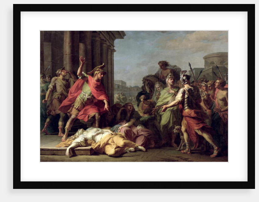 The Death of Lucretia, 1784 by Jerome Preudhomme