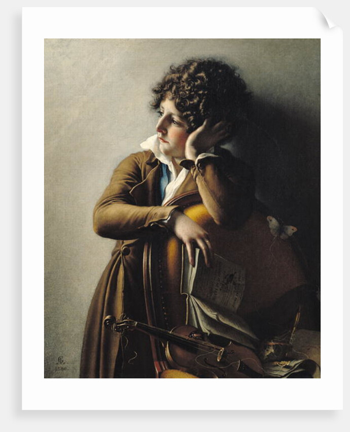 Portrait of Romainville-Trioson, 1800 by Anne Louis Girodet de Roucy-Trioson