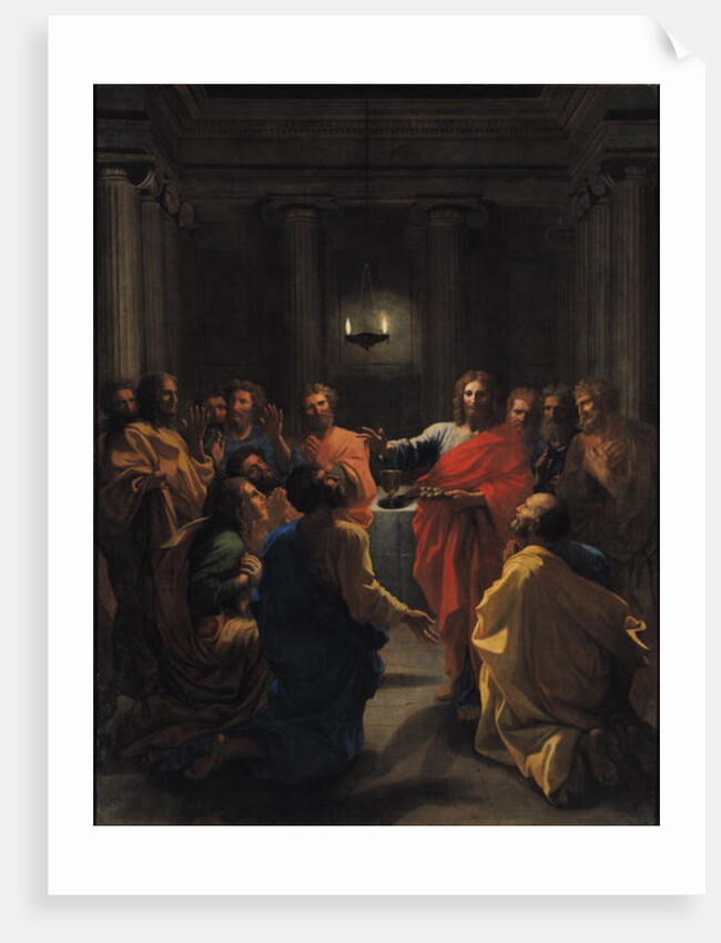 Christ Instituting the Eucharist, or The Last Supper, 1640 by Nicolas Poussin