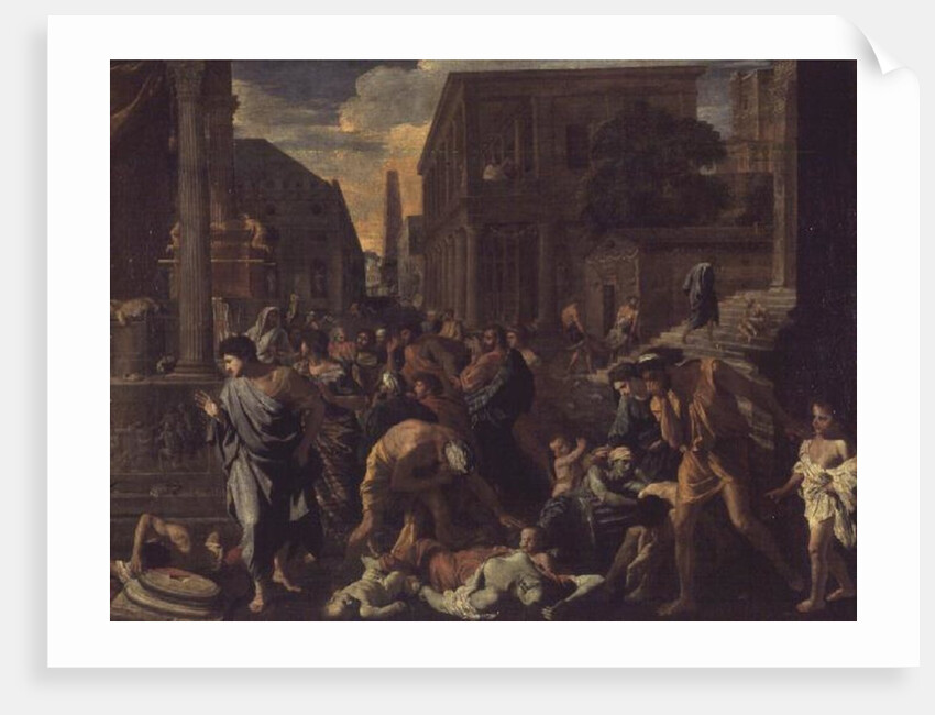 The Plague of Ashdod, or The Philistines Struck by the Plague, 1630-31 by Nicolas Poussin