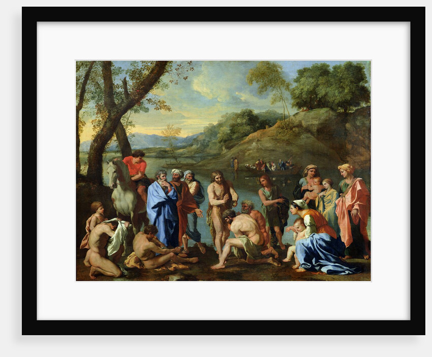 St. John Baptising the People, c.1636-7 by Nicolas Poussin