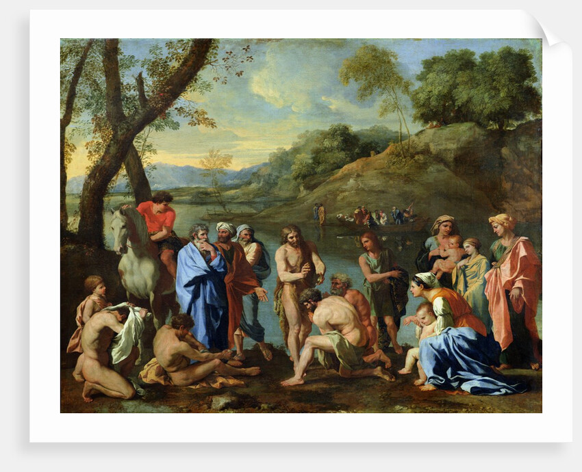 St. John Baptising the People, c.1636-7 by Nicolas Poussin
