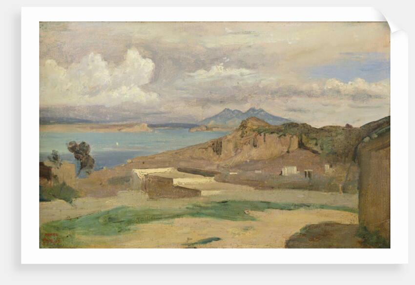 Ischia, View from the Slopes of Mount Epomeo, 1828 by Jean Baptiste Camille Corot