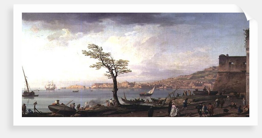 View of the Bay of Naples, 1748 by Claude Joseph Vernet