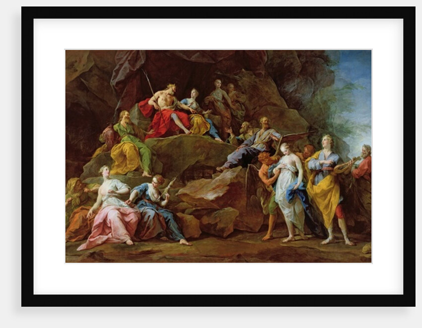 Orpheus in the Underworld reclaiming Eurydice, or The Music, 1763 by Jean II Restout