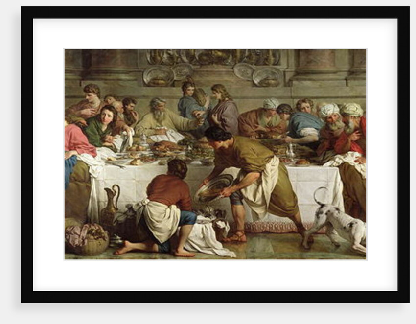 Dinner at the House of Simon, 1737 by Pierre Subleyras