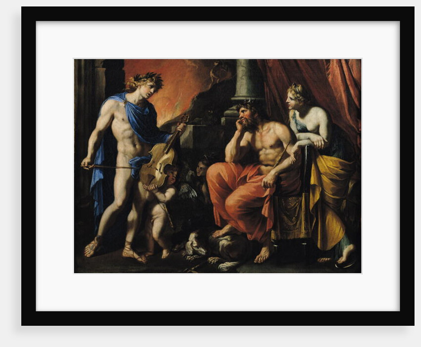 Orpheus before Pluto and Persephone, 17th century by Francois Perrier