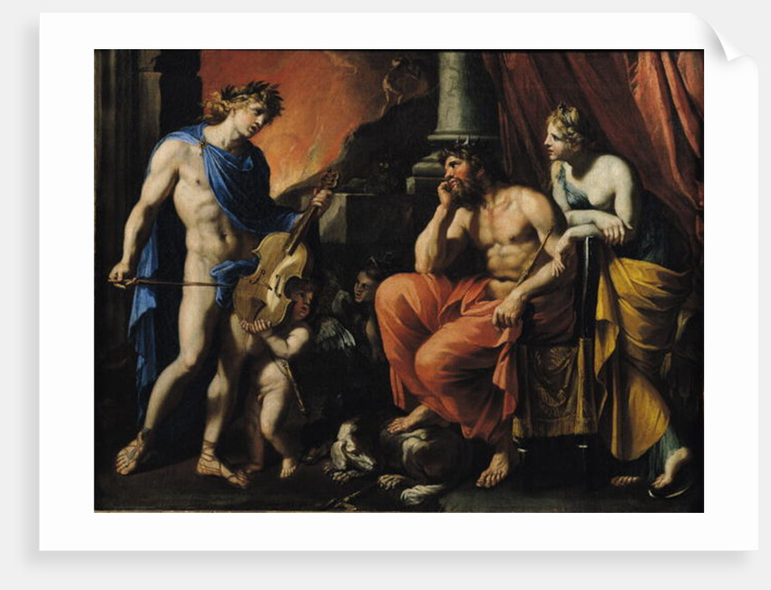 Orpheus before Pluto and Persephone, 17th century by Francois Perrier