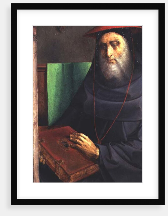 Portrait of Cardinal Bessarion c.1475 by Joos van Gent