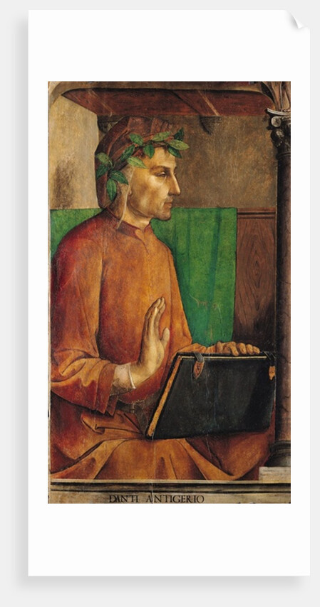Portrait of Dante Alighieri, c.1475 by Joos van Gent