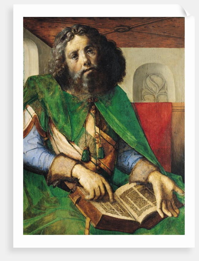 Portrait of Plato c.1475 by Joos van Gent (fl.1460-75)