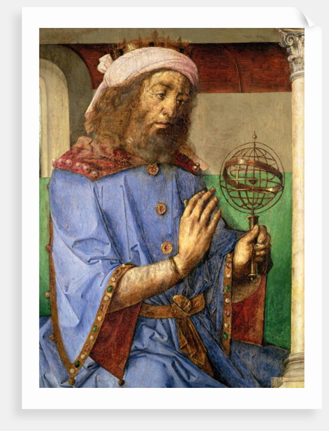 Portrait of Ptolemy, c.1475 by Joos van Gent