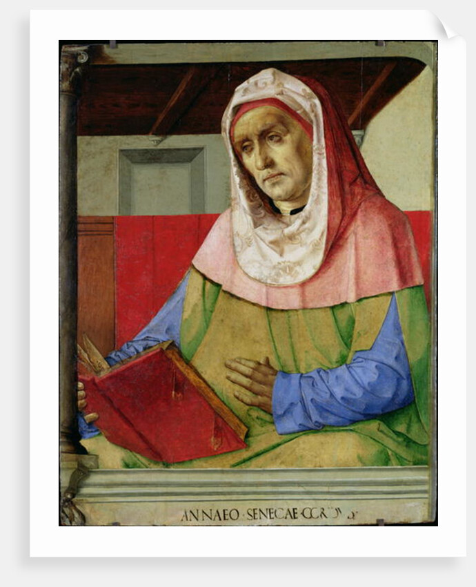 Portrait of Seneca c.1475 by Joos van Gent (fl.1460-75)