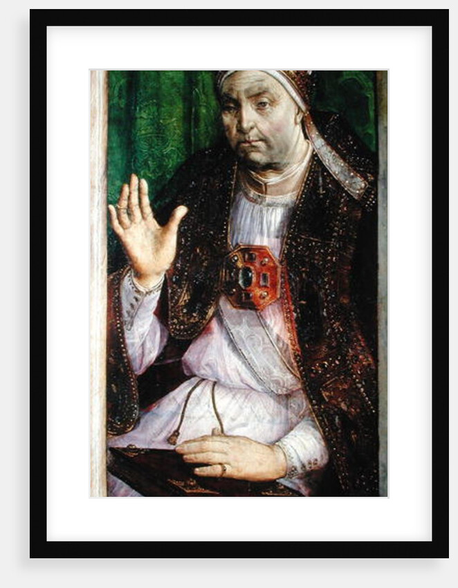 Portrait of Sixtus IV c.1475 by Joos van Gent (fl.1460-75)