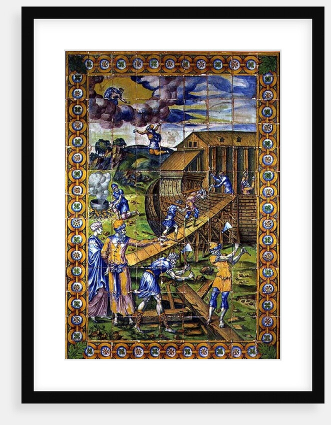 The Story of Noah: the Building of the Ark, Rouen by Masseot Abaquesne