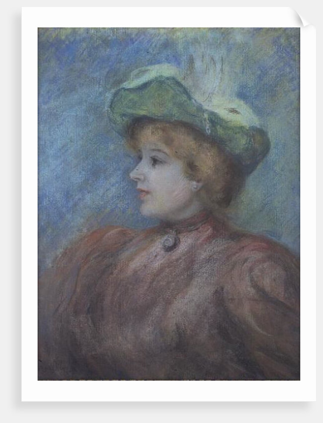 Portrait of Mademoiselle Dieterle by Pierre Auguste Renoir