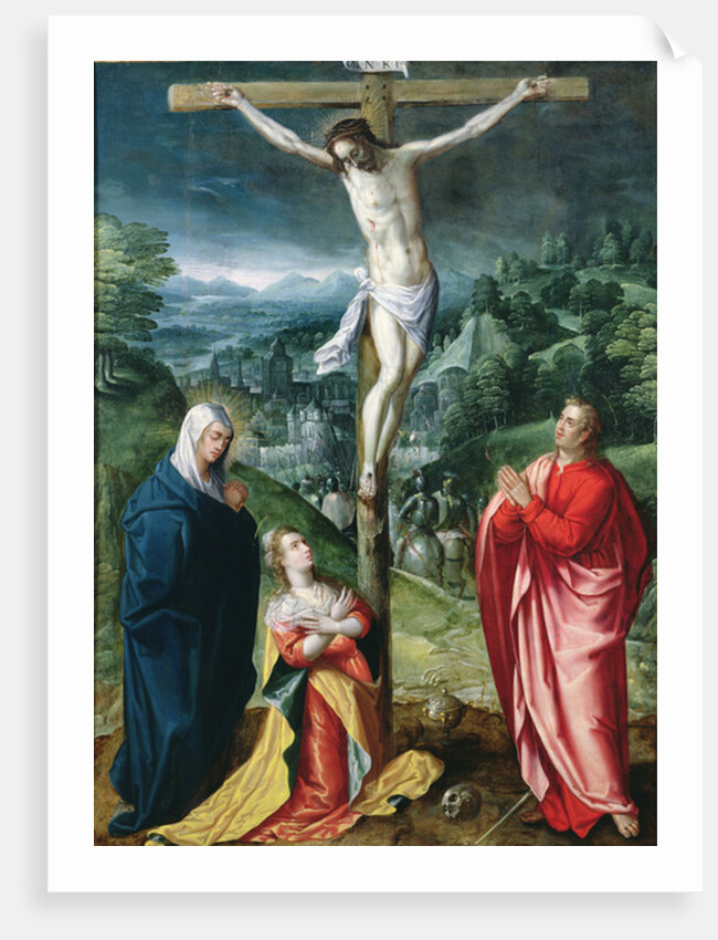 The Crucifixion by Flemish School