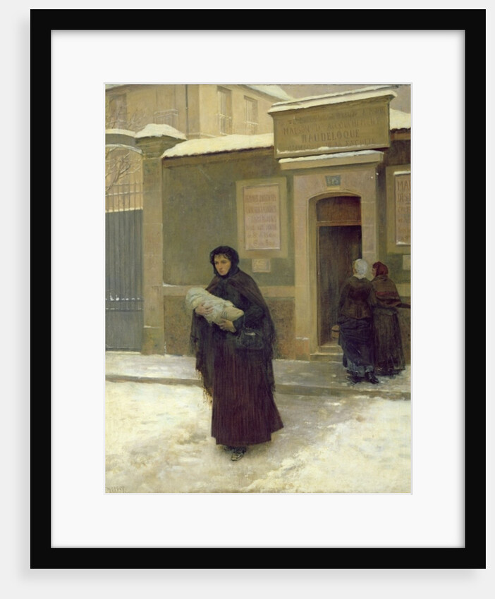 Leaving the Maternity Hospital by Guillaume Albert Demarest