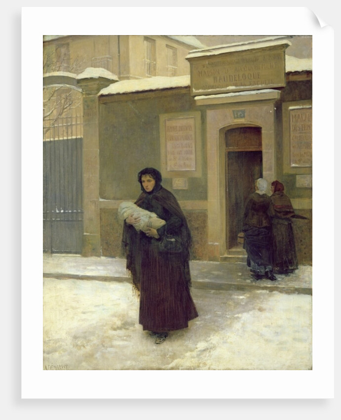 Leaving the Maternity Hospital by Guillaume Albert Demarest