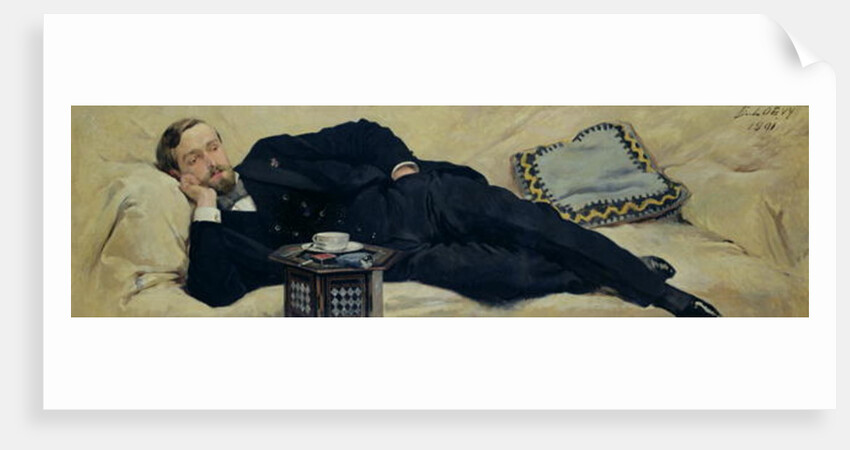 The Nonchalant Dandy, 1901 by Edward Loevy