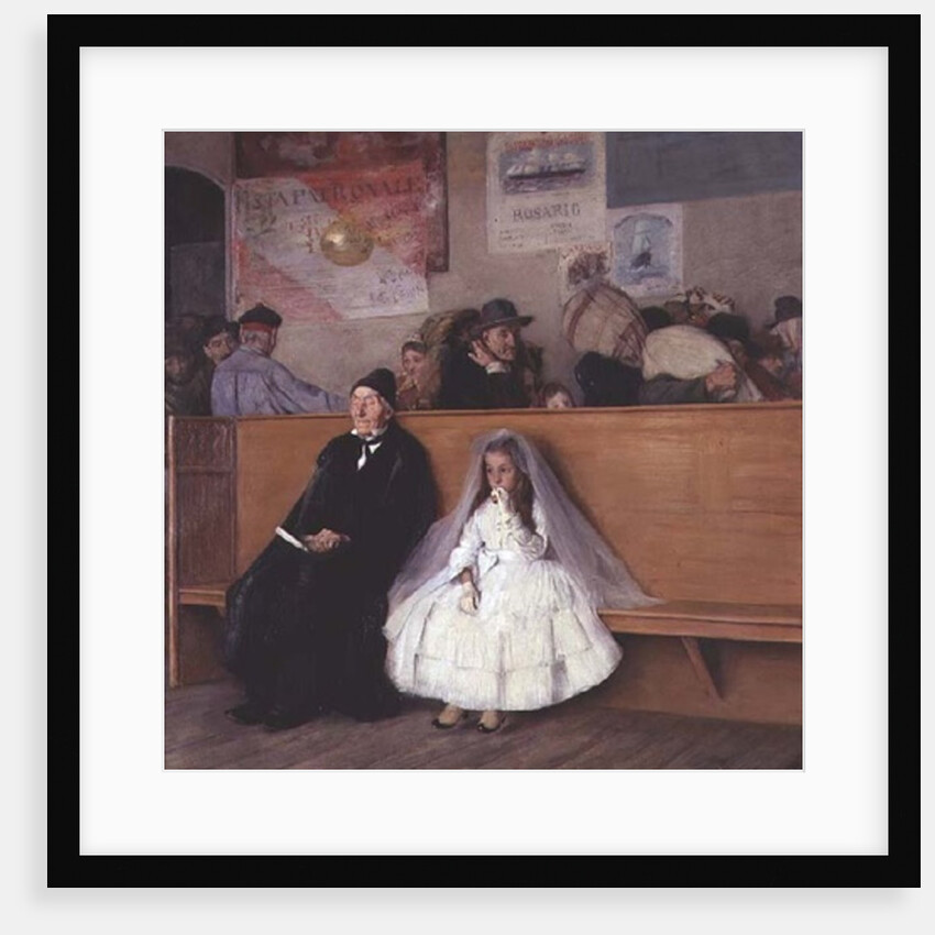 At the Station by Giuseppe Ricci