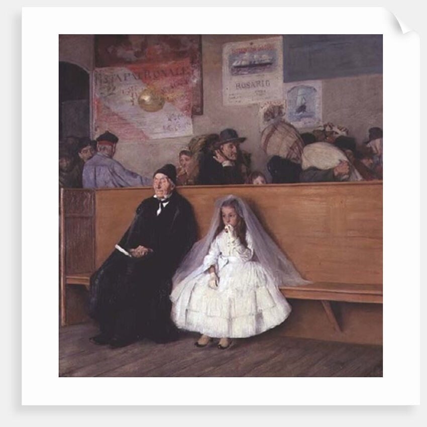 At the Station by Giuseppe Ricci