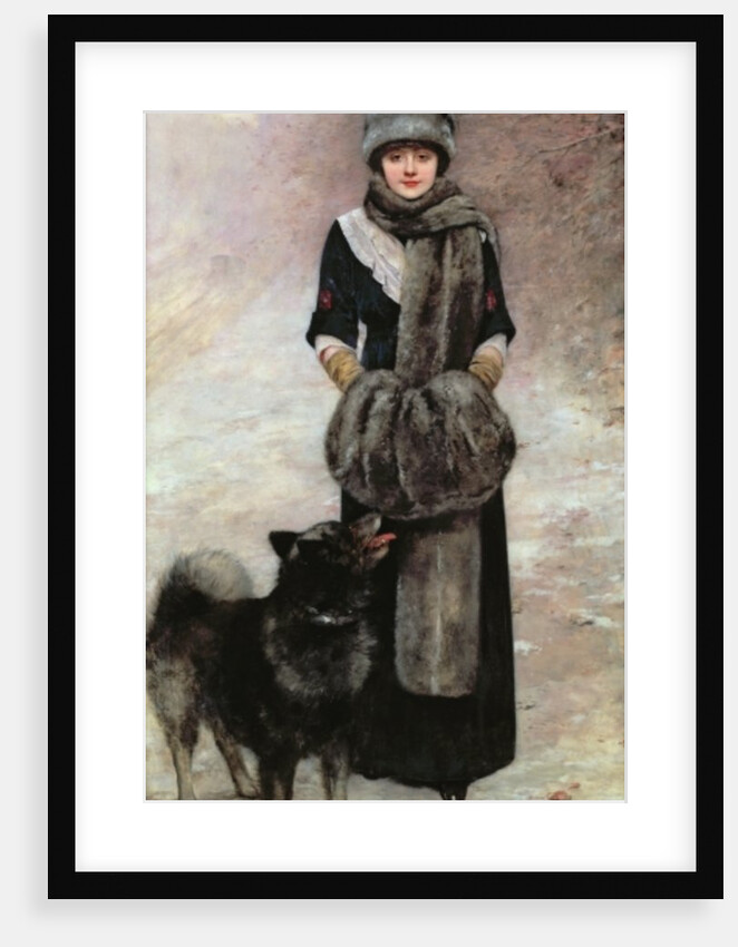 Portrait of Colette Gervex, Daughter of the Artist, 1910 by Henri Gervex