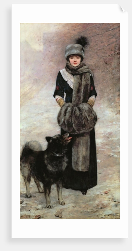 Portrait of Colette Gervex, Daughter of the Artist, 1910 by Henri Gervex