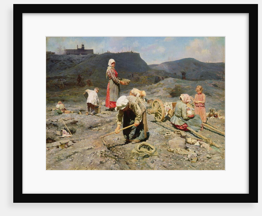 Poor People Gathering Coal at an Exhausted Mine, 1894 by Nikolaj Alekseevich Kasatkin