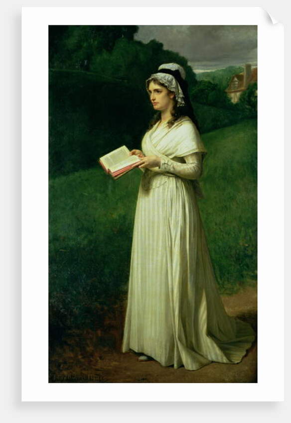 Portrait of Charlotte Corday, 1874 by Tony Robert-Fleury