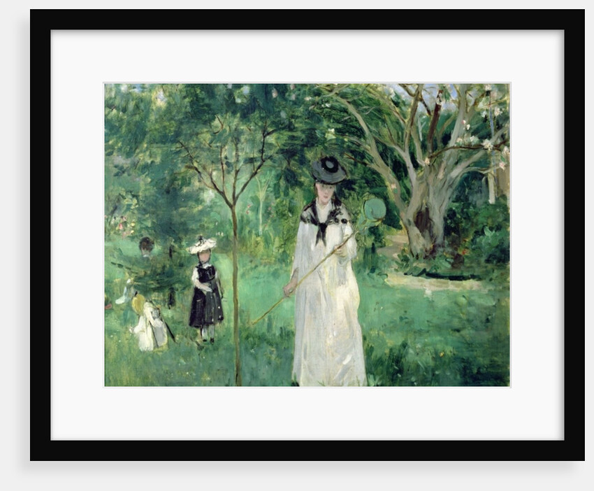 The Butterfly Hunt, 1874 by Berthe Morisot