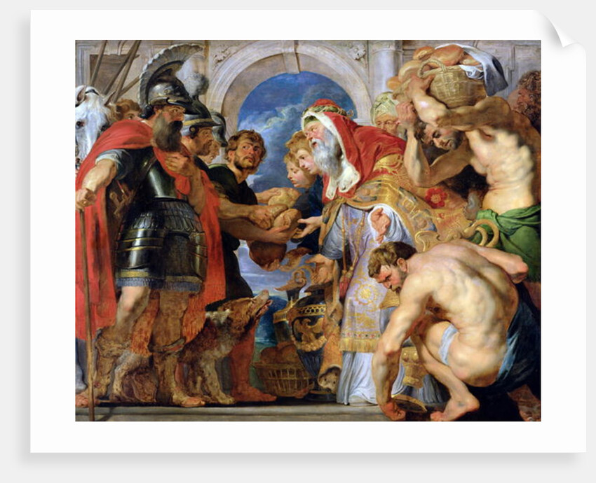 Abraham and Melchizedek, 1615-18 by Peter Paul Rubens