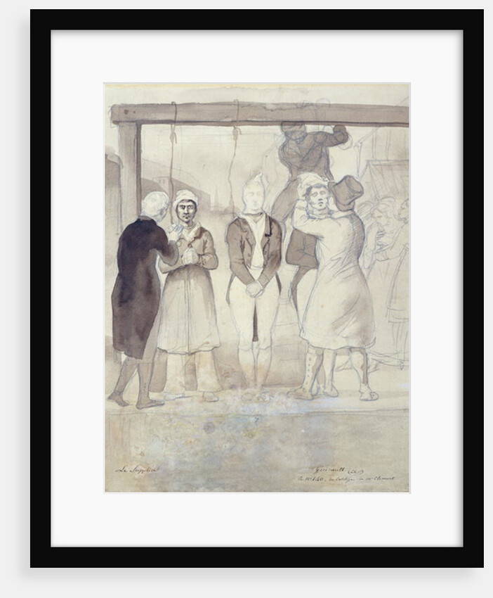 Execution in London by Theodore Gericault